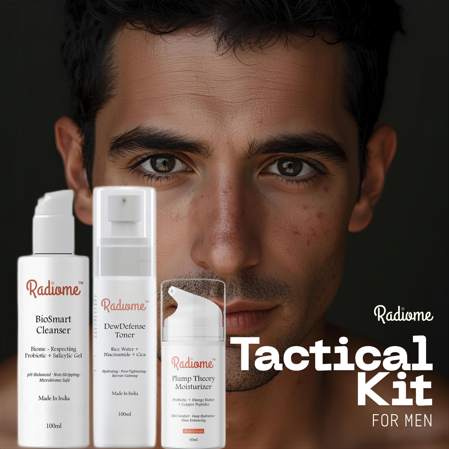 Radiome Tactical Kit for Men: Engineered for Indian Skin & Climate